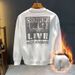 Men's Autumn Sweatshirt Trendy Brand Ins High-End Printed Loose Casual Pullover Crew Neck Long Sleeve T-Shirt Top_desvips.com