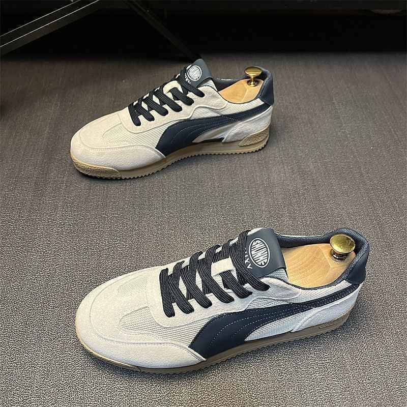 New Model Mesh Breathable Odor-Resistant Fashionable Versatile Sneakers Men's Trendy Internet Celebrity Popular_desvips.com