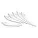 Outdoor Edge 3.5-Inch RazorSafe Replacement Knife Blades, 6 Pieces_desvips.com