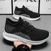 Summer New Breathable Running For Men Flyknit Mesh Couple Style Dad Casual Trendy Sports Men's Shoes_desvips.com