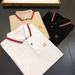 Embroidered High-End Men's Short Sleeve Polo Shirt New Business Casual Luxury Turn-Down Collar Spring Autumn Top T_desvips.com