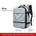 Vacuum Compression Large Capacity Travel Luggage Expandable Laptop Bag Business Casual Women's Double Shoulder Backpack_desvips.com