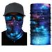 LazyZoom Xunhui Starry Sky Series Printed Bandana Sports Headscarf Headband Multifunctional Sun Protection Cycling Mask_desvips.com