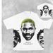 2025 New T-Shirt With Front And Back Prints For Foreigners, Versatile Casual Style, Trendy Round Neck Short Sleeve_desvips.com
