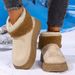 Fashion Snow Women's 2025 Winter New European Station Warm Thick-soled Sleeve Northeast Cotton Boots_desvips.com