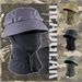 Tactical Boonie Hat With Face Cover - Camo Outdoor Sun Hat For Hiking, Fishing & Running - UPF Sun Protection, Adjustable Headband, Unisex Bucket Hat_desvips.com