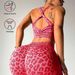 Women's Crossback Seamless Sports Yoga Set Fitness And Leisure Two Piece Set Can Be Worn As Outerwear_desvips.com