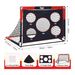 2-In-1 Portable Soccer Goal With Detachable Net - 420D Oxford Fabric Football Training Goal_desvips.com