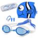 Children's Swim Goggles Swim Cap Set HD Waterproof Anti-fog Goggles For Boys And Girls Professional Swimming Equipment_desvips.com