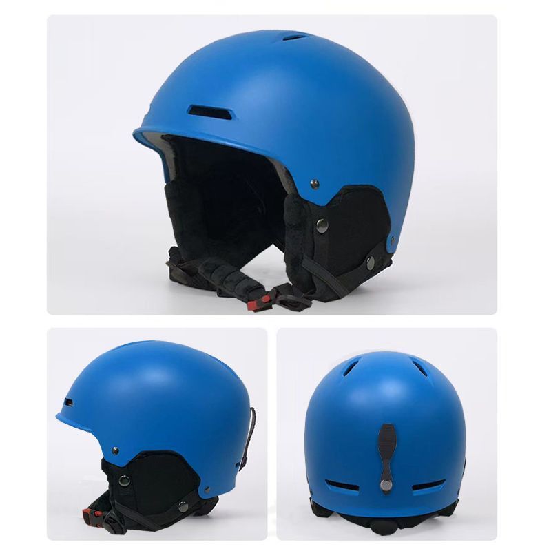 Winter Professional Snow For Men And Women Adult Interated Ski Inner Helmet Cold-Proof Thermal Gear Safety Free_desvips.com