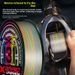 131 Multicolor YGKPE Special PE 12 Braid Long Casting Black Wear-resistant Core Wrapped Strong Line_desvips.com