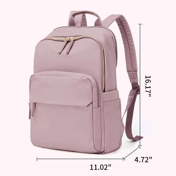 New Simple Large Capacity Women Travel Business Teacher Laptop Shoulder Bag Girl School Student Backpack Purse_desvips.com