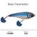 TREHOOK 3pcs 105mm 30g Sinking Pike Jerkbait Slider Glider Fishing Lure Lipless Hard Swimbait Wobbler For Pike Musky Bass Pesca_desvips.com