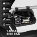 ROCKBROS Top Tube Bag Bicycle Bag Hard Shell Bicycle Frame 1.1L Black DHL_desvips.com