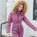 Women's Winter Jumpsuit Fleece-Lined Hooded Coat With Detachable Faux Fur Collar, Warm Polyester Pants Set For Cold Weather (Pink/Black/Blue/Burgundy)_desvips.com