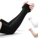 1 Pairs Arm Guard Sleeve With Thumb Hole Protective Sleeve Holders Sun UV Protection Long Arm Cover For Running Fishing Cycling_desvips.com