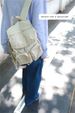 24fw South Korea Blogger Parachute ~ Lu Same Fabric Super Light Minimalist Can Hold Casual Outdoor Backpack_desvips.com