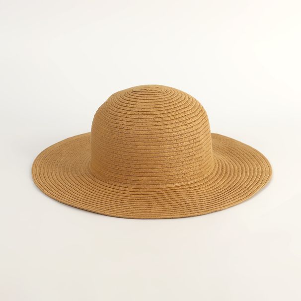 for Women, Summer Sunshade Small Hat, Fashionable Flower Edge Beach Sun Protection Lace Floral Large Brim Straw Hat_desvips.com