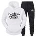 Autumn Winter Men's Plus Size Pullover Long Sleeve Hoodie Fashion Casual Solid Color Fleece Lined Thickened_desvips.com