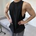 Men's Muscle Fit Sleeveless Workout Tank - Summer Fitness Gym Vest For Running & Training_desvips.com