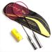 Adults Only Badminton 4U Entertainment Set Double Lightweight Household Family Durable Straight Racket_desvips.com