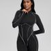 Women's High-Waisted Seamless Yoga Jumpsuit With Built-in Bra - Breathable Workout Bodysuit For Gym, Running & Fitness_desvips.com