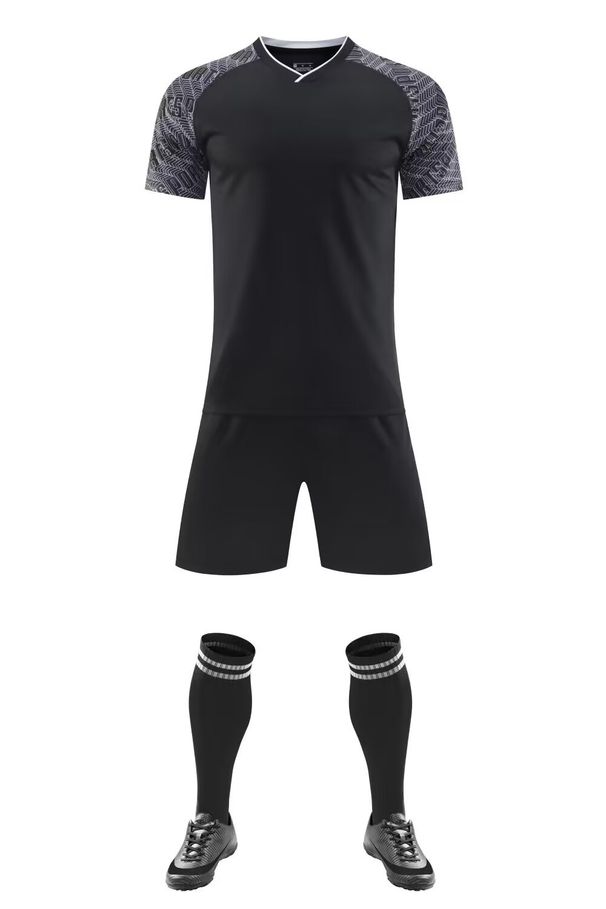 Men's Clothing summer adult sports training jerseys printed with words and numbers football uniforms suits men's sweat-absorbent and breathable_desvips.com