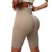 Women’s Clothing New Summer High Waist Yoga Shorts Wear As Outerwear Hip Lifting And Slimming Cycling Running And Fitness Five Point Sports Shorts_desvips.com