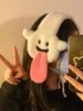 Autumn Winter Naughty Ghost Funny Plush Warm Muffs Student Cycling Protection Cartoon Demon Ear Covers Atmosphere_desvips.com