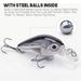 VTAVTA 5pcs/lot Mini Wobblers Pike Fishing Lure Set 36mm 3.6g Crankbait Minnow Lure Hard Artificial Bait With Fishing Tackle Box_desvips.com