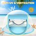Baby Pop-up Travel Bed With Sun Hat, Suitable Boys Or Girls, Toddler Camping Portable Baby Sunshade, Summer Beach Tent_desvips.com