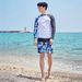 Korean Swimwear Men's Diving Quick-Dry Sleeve Long Pants Sun Protection Jellyfish Surfing Suit Hot Spring Vacation_desvips.com