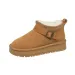 hot Free Shipping Designer For Woman Cotton Shoes Winter Keep Warm Plush Fashion Boots Casual Vintage Classic Brown_desvips.com