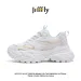Free Shipping 2025 New Jifffly Designer Casual New Woman Flat Sneakers White Sport Outdoor Training Dad's For Autumn And_desvips.com