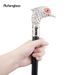 White Bird Head Red Eye Animal Fashion Stage Cane Stick Decorative Cane Halloween For Cosplay And Parties, For Cosplay & Party_desvips.com
