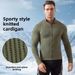 New XB Breathable Men's Sports Zipper Stand Collar Fitness Clothing Long Sleeve Quick-Dry Running Training Jacket_desvips.com