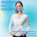 ROCKBROS Women's Long - Sleeve Breathable Cycling Jersey, White_desvips.com