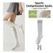 Women's Summer Thin Long Compression Socks Slimming High Compression Running Muscular Fitness Sports Accessory_desvips.com