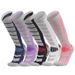 Long Snow Autumn Winter Outdoor Skiing Hiking Sports Towel Casual Merino Wool Ski Socks_desvips.com