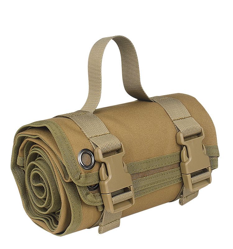 Tactical Single Foldable Soldier Moisture-Proof Shooting Outdoor Camping Ground Portable Nap Mat_desvips.com