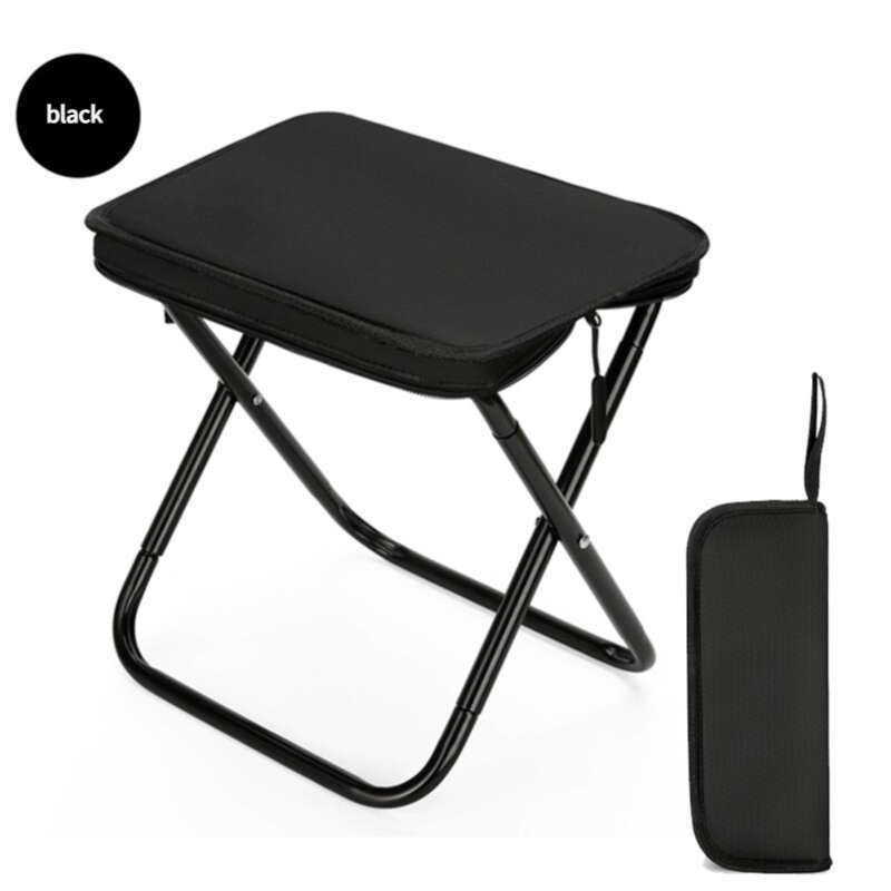 Outdoor Style Chair, Portable Folding Small Horse Carriage, Train, High-speed Rail, Camping, Queuing, Waiting Car,_desvips.com