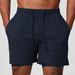 KOOSSOASIS Men's Skin-Friendly Breathable Quick-Drying Sports Casual Double Layer Shorts, American Fitness Basketball Four-Point Shorts 1189_desvips.com