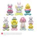 Easter Party Decoration Photo Props Toy Extra Large 4D Standing Eggshell Chick Bunny Balloon_desvips.com
