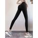 Tight Fitness Women Elastic Sports Long Leggings Running Peach Hip Lift Quick-Dry Yoga Pants_desvips.com