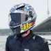 Rider Helmet Motorcycle Men's All Season Dual Lens Large Tail Helmet Bluetooth Motorcycle Rider Full Face Helmet_desvips.com