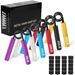 Cross-Border New Aluminum Alloy Hand Exercise Five-Finger Trainer Professional A-Type Grip Clamp Wrist Strengthener_desvips.com