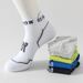 Socks Men's Large Size Summer Solid Color Mesh Short Socks Teenagers Deodorant And Anti Foot Foot Plus Fat Plus Size Ear Boat Socks_desvips.com