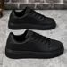 2024 New Men's White Casual Fashion Couple Women Platform Flats All Matching Walking Sneakers For Men Board Shoes_desvips.com