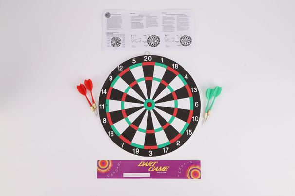 Outdoor Toy Tray Set 17 "large Double-sided Needle Flying Disc Shooting Target Dart Needle_desvips.com