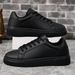 2024 New Men's White Casual Fashion Couple Women Platform Flats All Matching Walking Sneakers For Men Board Shoes_desvips.com